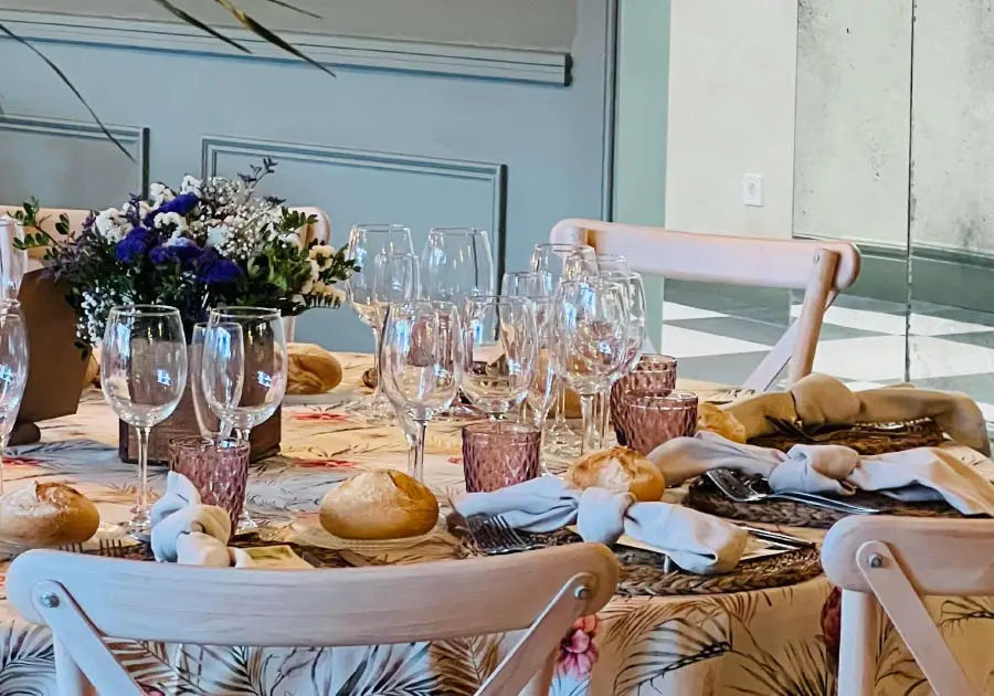 El banquete de boda en nuestra finca para celebración de bodas
